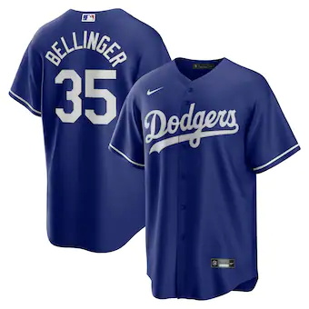 mens nike cody bellinger royal los angeles dodgers alternat